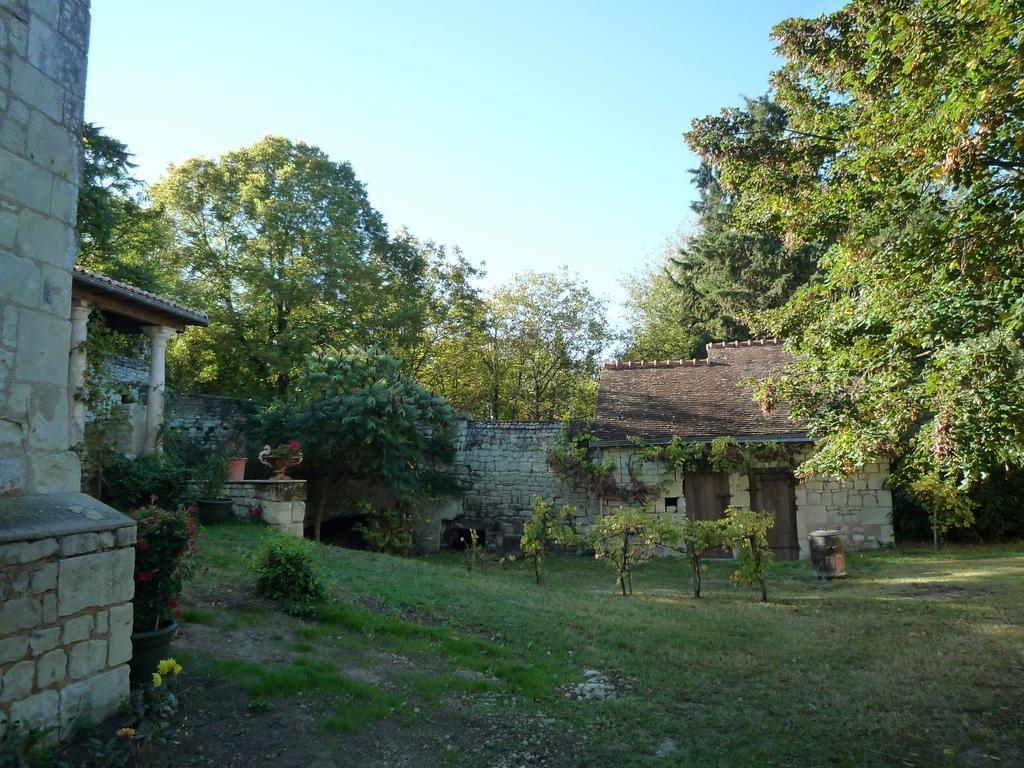 Le Logis Du Peu Girard Bed and Breakfast La Roche-Clermault Exteriör bild